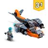 LEGO Creator Cyber Drone 31111 Toy Block Present Airplane Airplane for Boys and Girls Ages 6 and Up