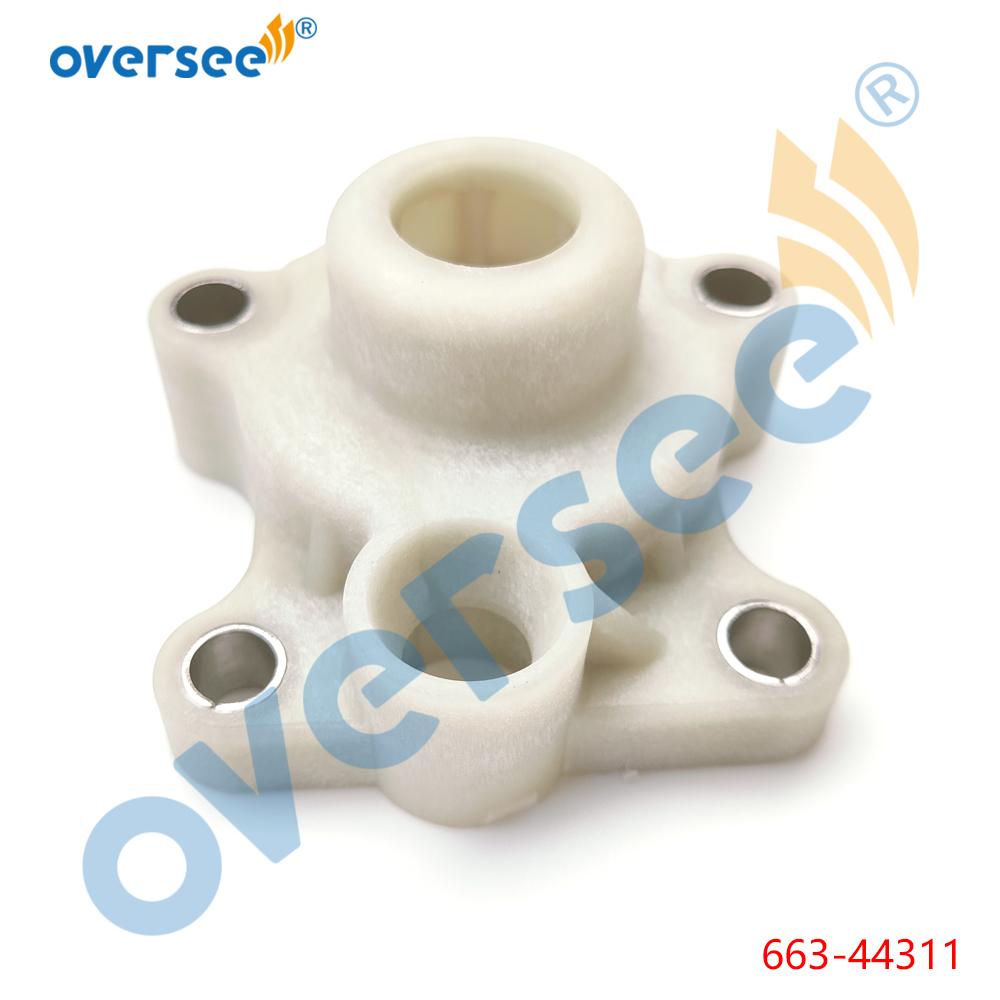 6H4-W0078 Water Pump Impeller Kit with Housing For Yamaha 2T 30 40 50HP 3Cyl Outboard Engine 18-3429 6H4-W0078-00