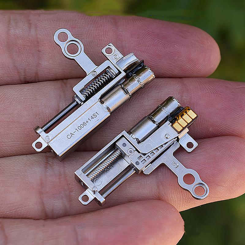 Mikro Miniaturní 5mm Přesná Planetová Převodovka Krokový Motor 2-fázový 4-vodičový Krokový Motor Lineární Šroub Kovový Jezdec Zdvih 5mm
