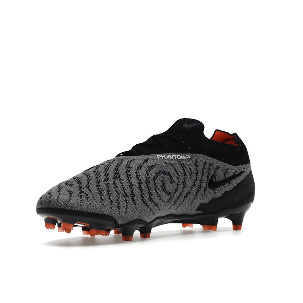 Nike Phantom GX Elite Gripknit FG Shadow Pack Men Sneakers Black Dark-Smoke-Grey Total-Orange DC9968-010