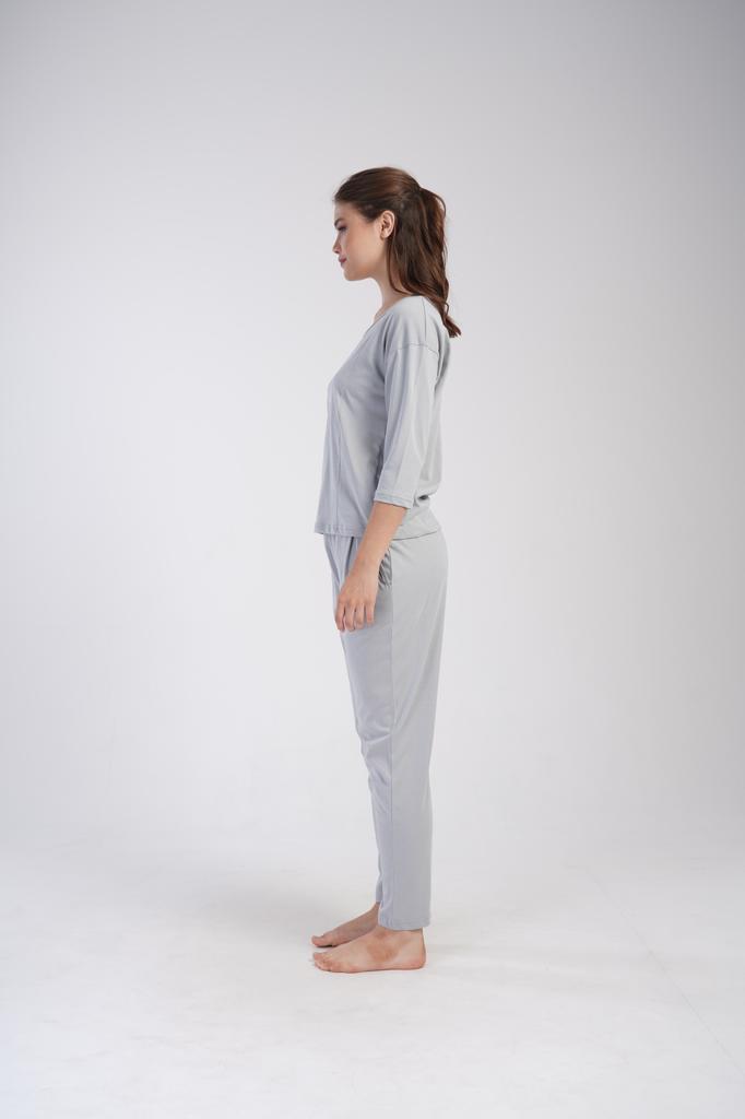 Women's Cotton Pyjamas Long Trousers And Long Sleeve S Vienetta Comfortable