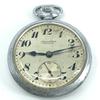 Working Good SEIKOSHA SEIKO PRECISION 19 Seiko Hand Wound White Dial Small Seconds Pocket Watch No Water Resistance 3-Hand