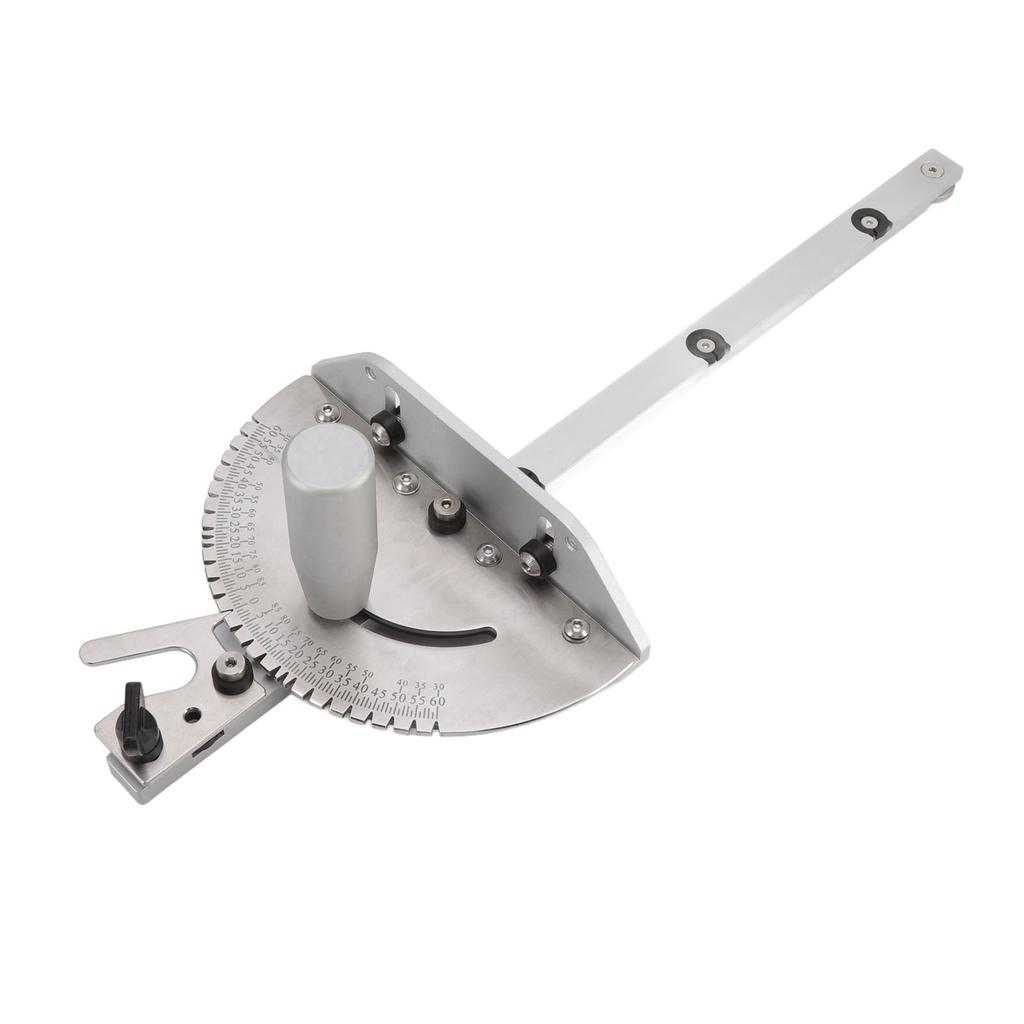 Miter Gauge Wear Resistant Aluminum High Accuracy Table Saw Miter Gauge for Woodworking