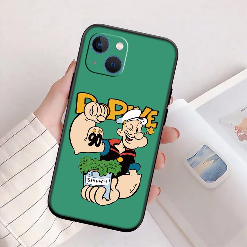 RP53 P-Popeyes New High-End Shell Phone Case for Redmi Note 8 9 Pro Max 9S 9T 9C NFC 8T 8A 10A A4