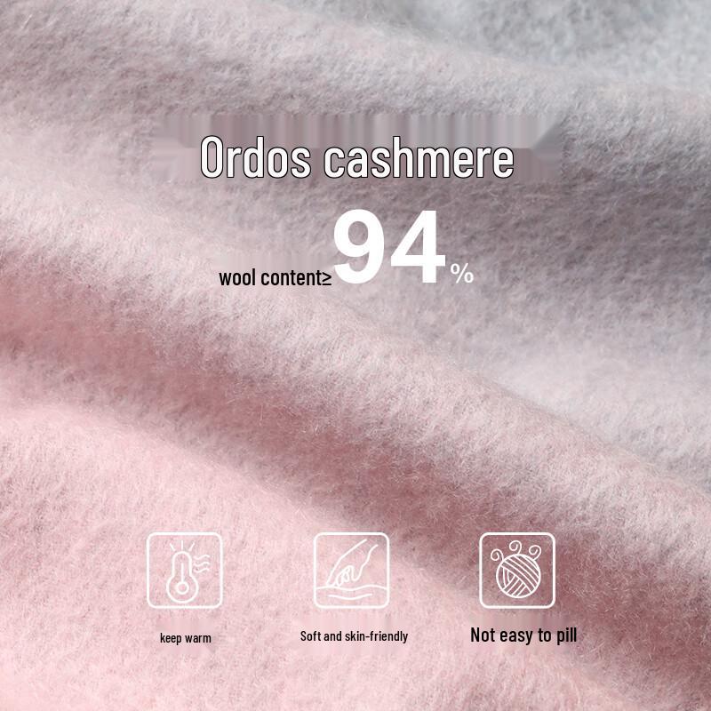 Hengyuanxiang Women's Gradient Cashmere Scarf & Shawl