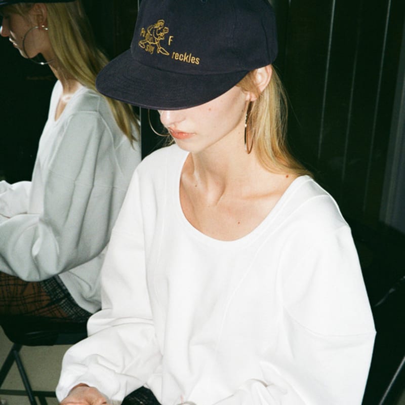 PoshyFreckles PoF Ball CAP_Navy
