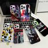 Horrorfilm Terrifier Kleurrijke Telefoonhoes Voor IPhone 17 16 15 14 13 12 11 Pro Max Plus Pro Hoes