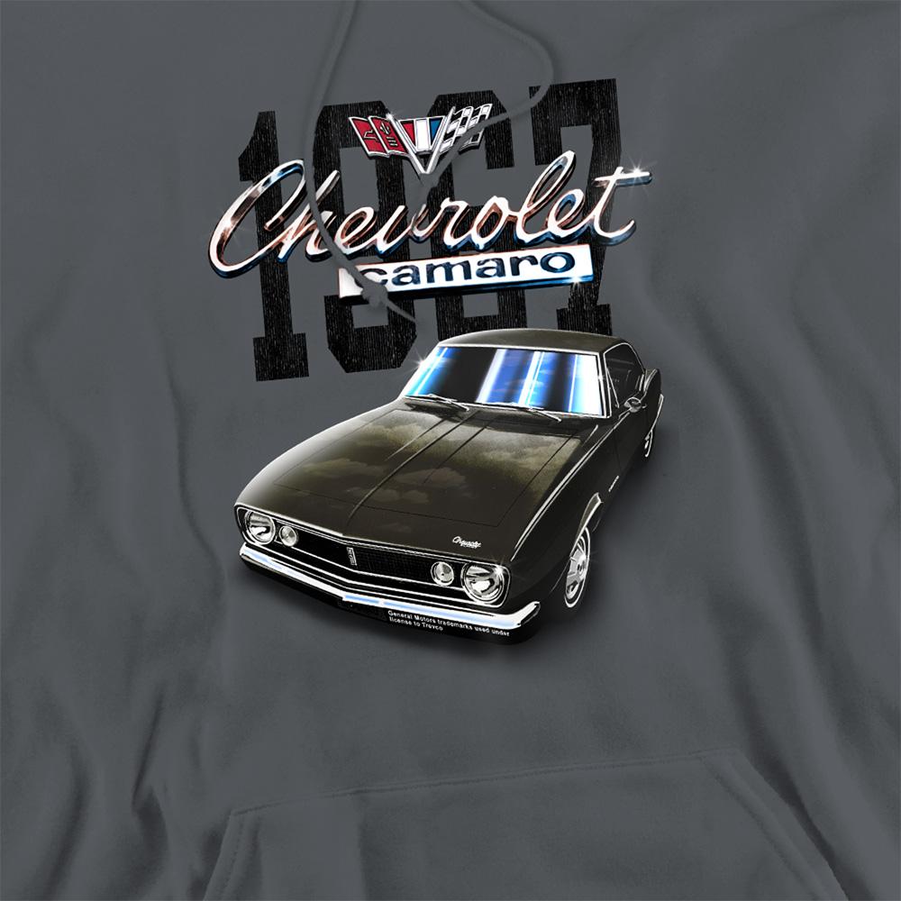 Chevrolet Unisex Adult Classic Camaro Heather Hoodie