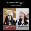 Women's Cute Cat Ear Plush Winter Beanie