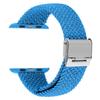 Adjustable Braided Watch Bands for Apple Watch Series Ultra 9 8 7 Folding Clasp Nylon Strap for IWatch 4 5 6 38 40 42 44 41 45 49mm Bracelet