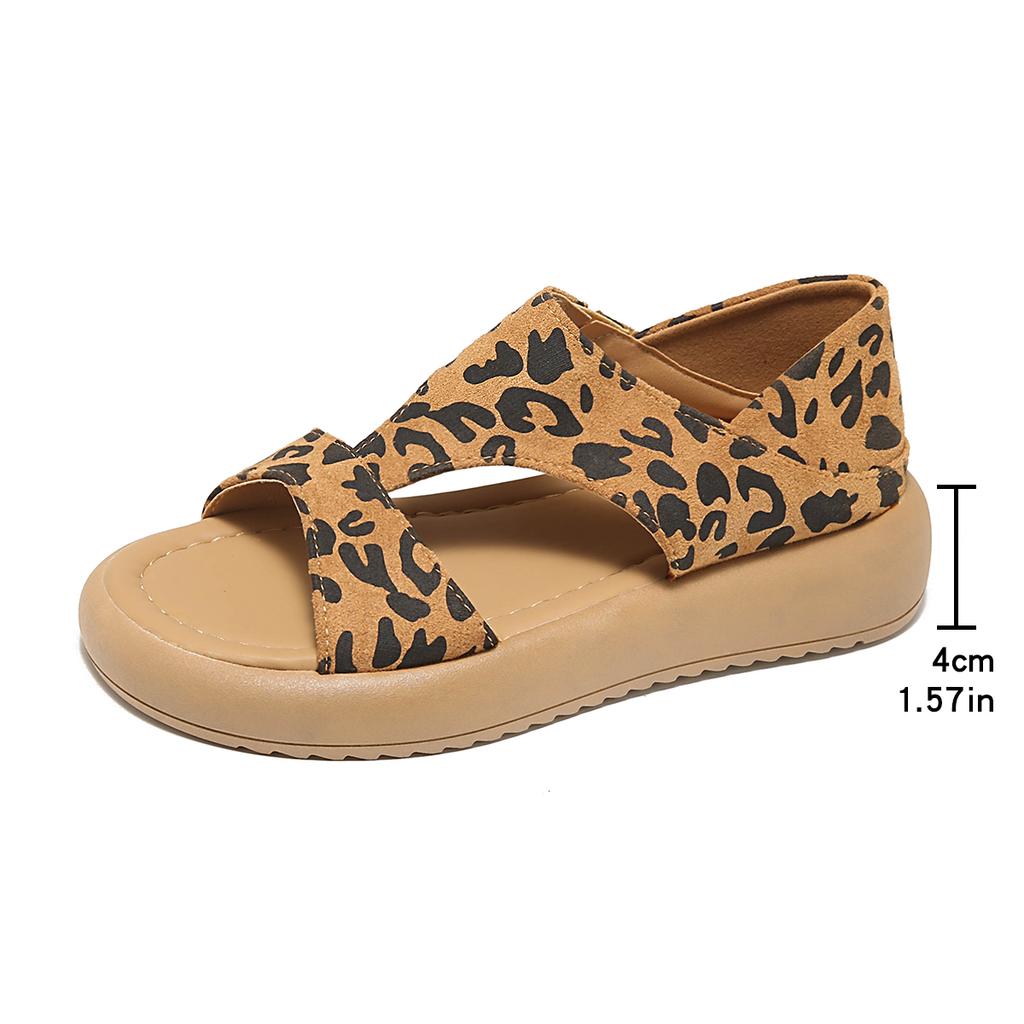 Women Roman Sandals Summer with One Strap Soft Bottom Sandals Beach Leisure Two-wear Flat Sandals Roman Shoes for Women
