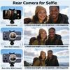 Wired Rear Camera Selfie Screen Monitor with Bluetooth Remote Magnetic & Plug Play for iPhone (Not Supported for Android)