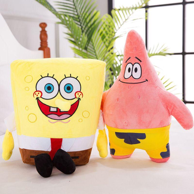 Spongebob Patrick Star Plüschtier Weiche Stoffpuppe Niedliches Kissen Kinder Mädchen Geschenk