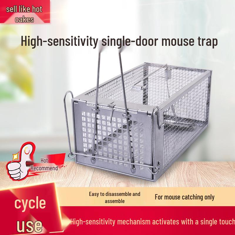 

Высокочувствительная педальная мышеловка-клетка: Истребитель грызунов