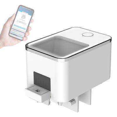 Wi-Fi viedā laika automātiskā barotava akvārija zelta zivtiņu barotava 100 ml lielas ietilpības zivju barotava