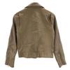 PUBLIC TOKYO Made In Japan Sheepskin Riders Jacket 1 Brown Sheep Leather Women Used