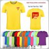 Custom Logo Quick-Dry Round Neck T-Shirt for Marathon, Sports, and Team Uniforms