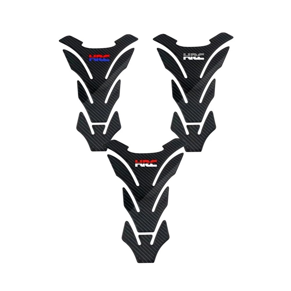 Motorsykkel Tankpad Klistremerke Dekal Honda CBR1000600RRCB400CB750CB1300 Hornet HRC Ekte Karbonfiber Tankpad Beskytter Klistremerke