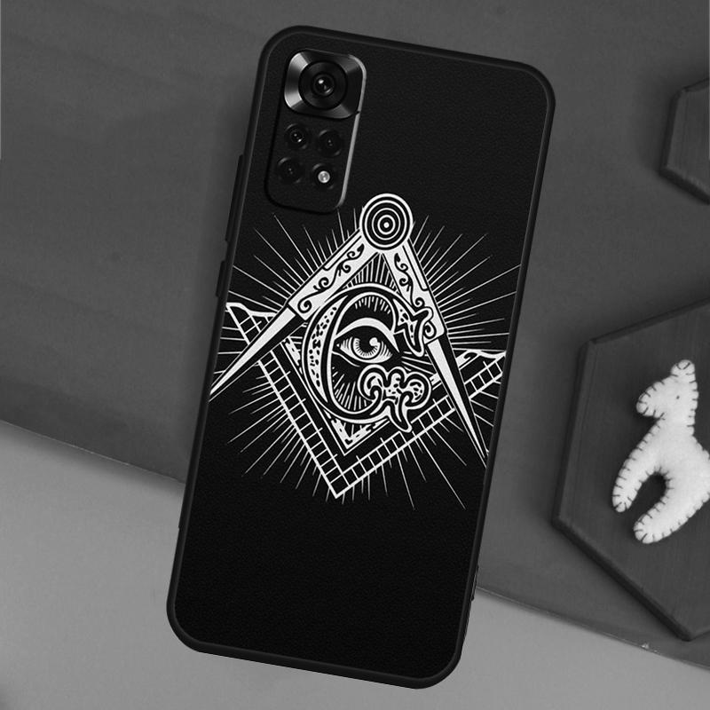 

Freemasonry Logo Symbol Funda For Xiaomi Redmi Note 14 Pro 13 12 11 9 10 9S 10S 11S 12S Redmi 14C 10C 12C 13C Case Redmi Note 11
