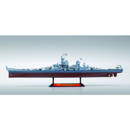 Doyusha 1/700 Amazing! Ship Plastic Model No. 21 U.S. Navy Battleship Missouri BB-63 Pre-Colored Plastic Model