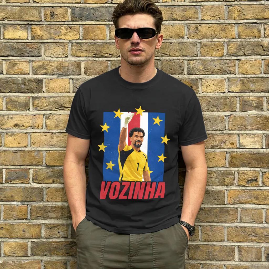 Cabo Verde Vozinha Tshirt Summer Popular T Shirts Adult Cotton Oneck Plus Size Top Tees Short Sleeves Y2k Basic Tops