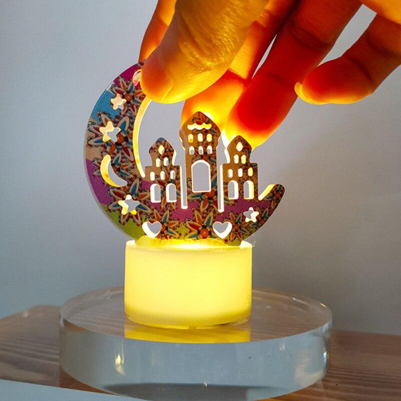 LED Creative Lighting Night-Light Holiday Decoration Bedroom Children's Room Electronic Ambient Light Desktop-Decoration Party