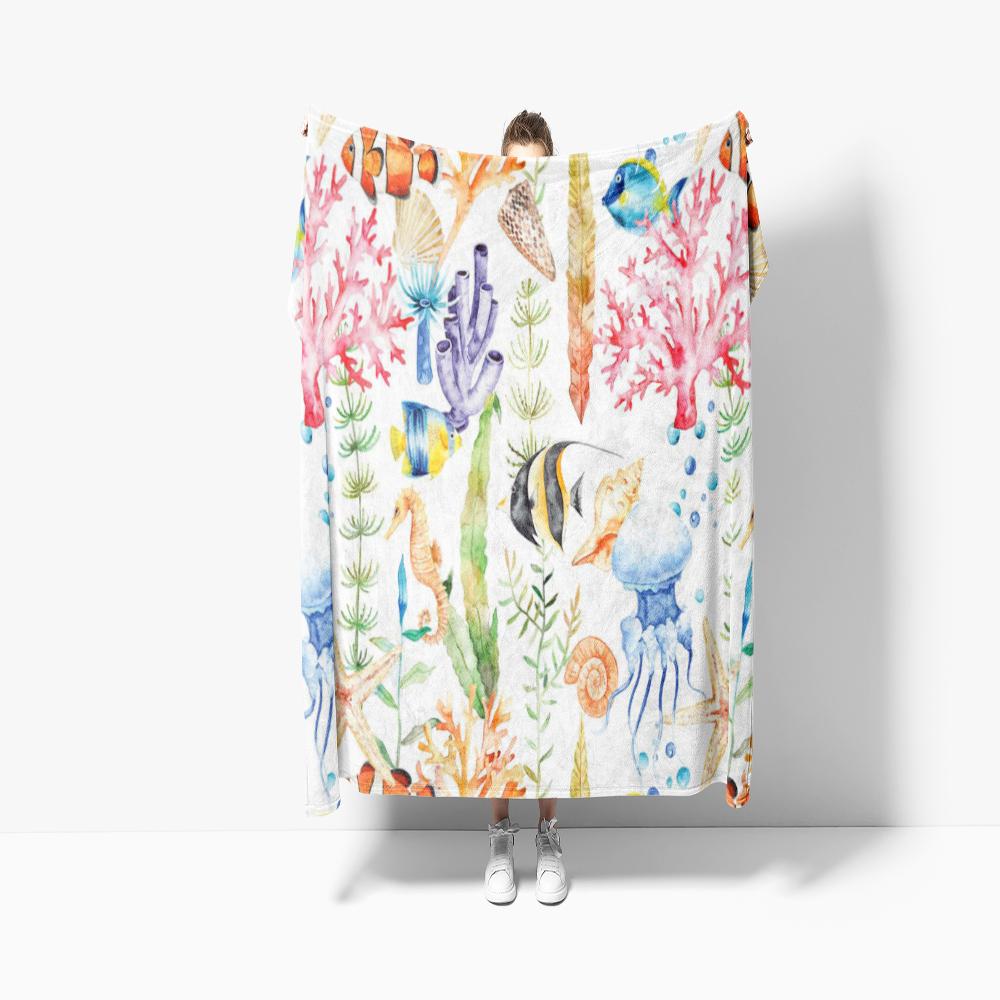 1PC Cute Dinosaur pattern Throw Thin Blanket Gifts for Couch Bed Car Home Camping For Cute animals Lovers all season use 75x90cm