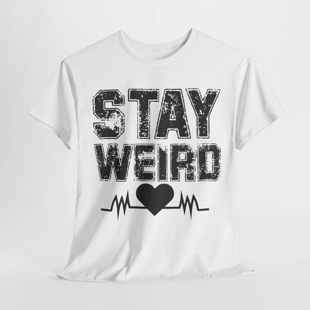 Alternative Fashion T-Shirt | Stay Unique & Weird Tee | Girl Power Shirt
