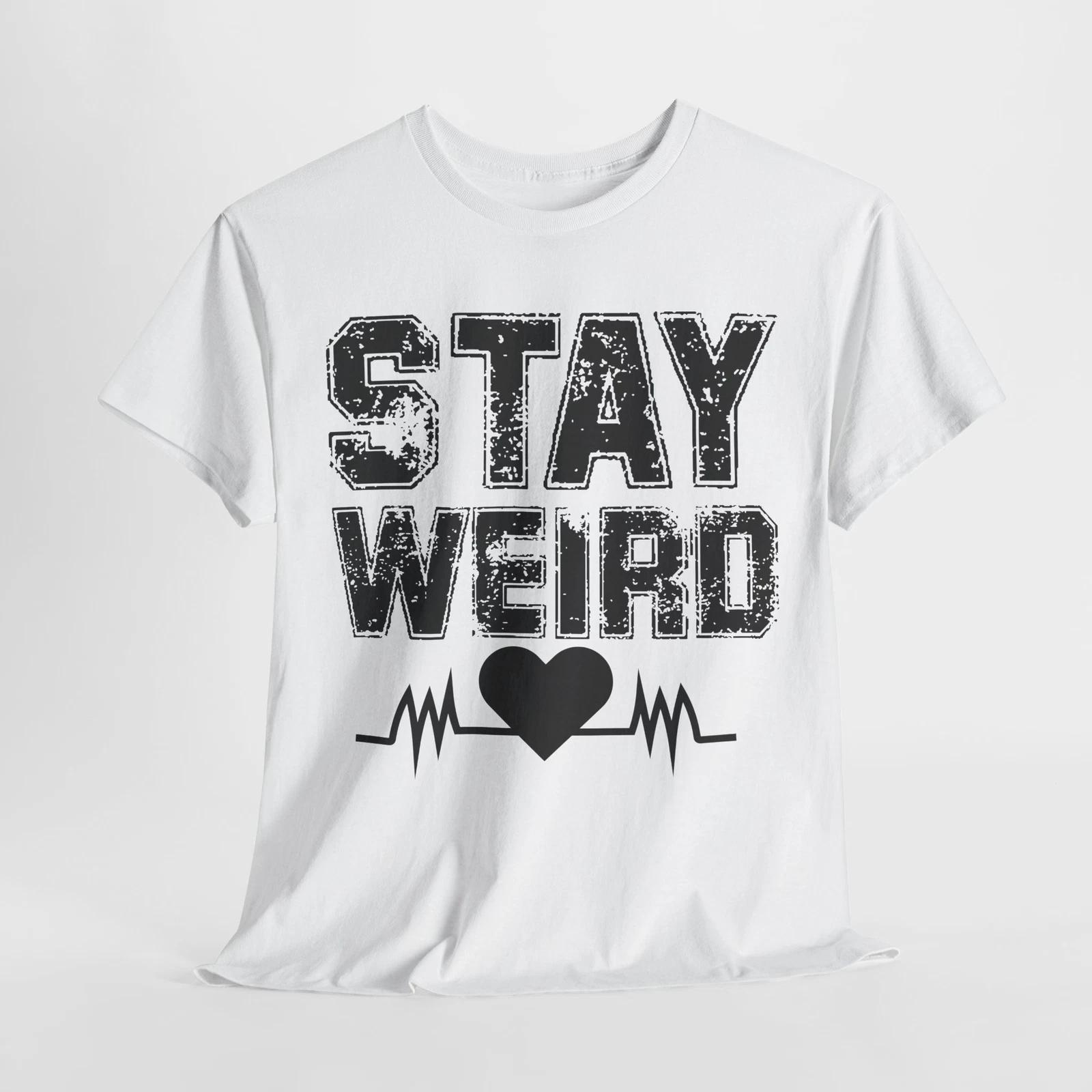 Alternative Fashion T-Shirt | Stay Unique & Weird Tee | Girl Power Shirt S