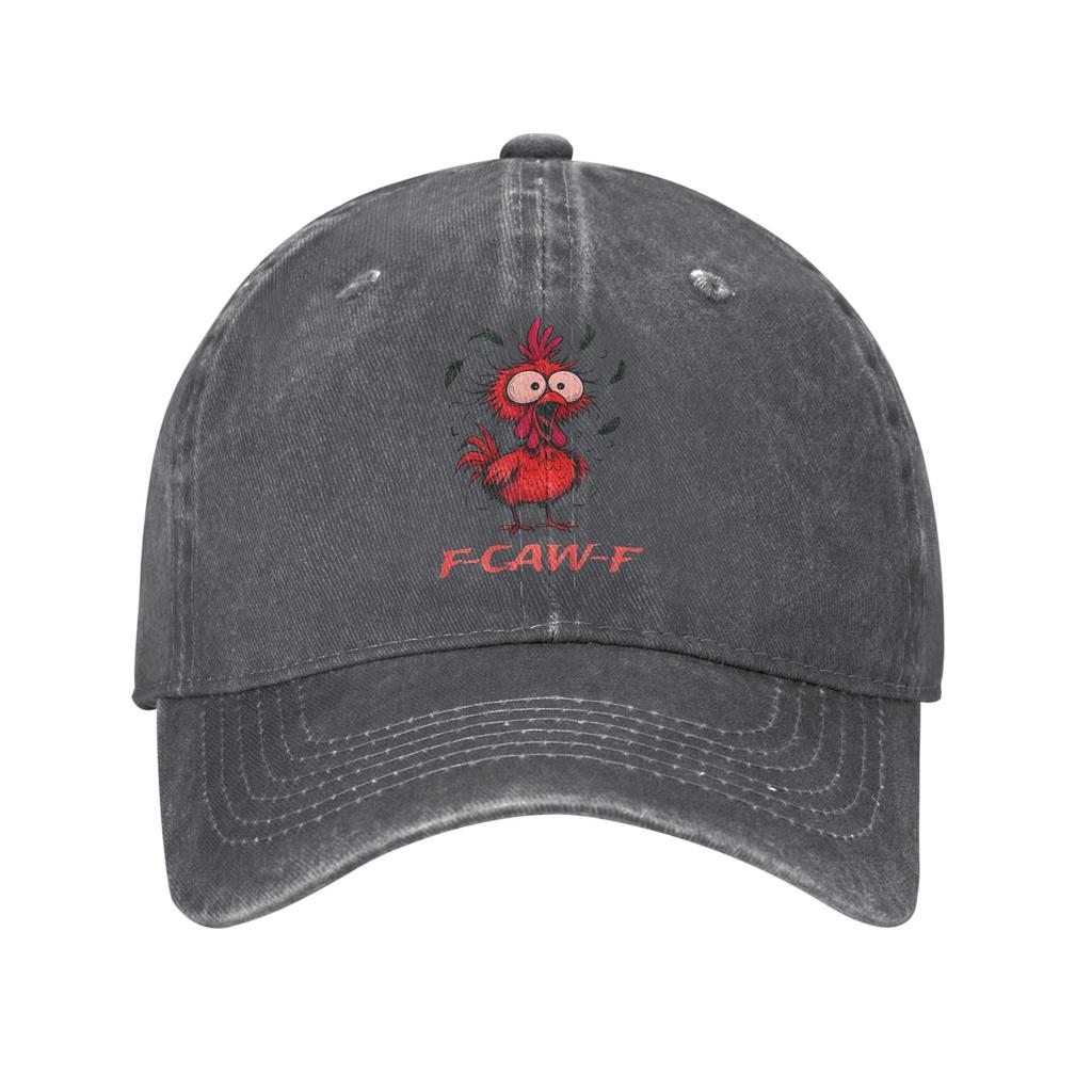Baseball Cap F Caw F Rooster Funny Bird Fcawf Summer Casual Trucker Hat Men Adult Design Running Hippie Adjustable Baseball Caps