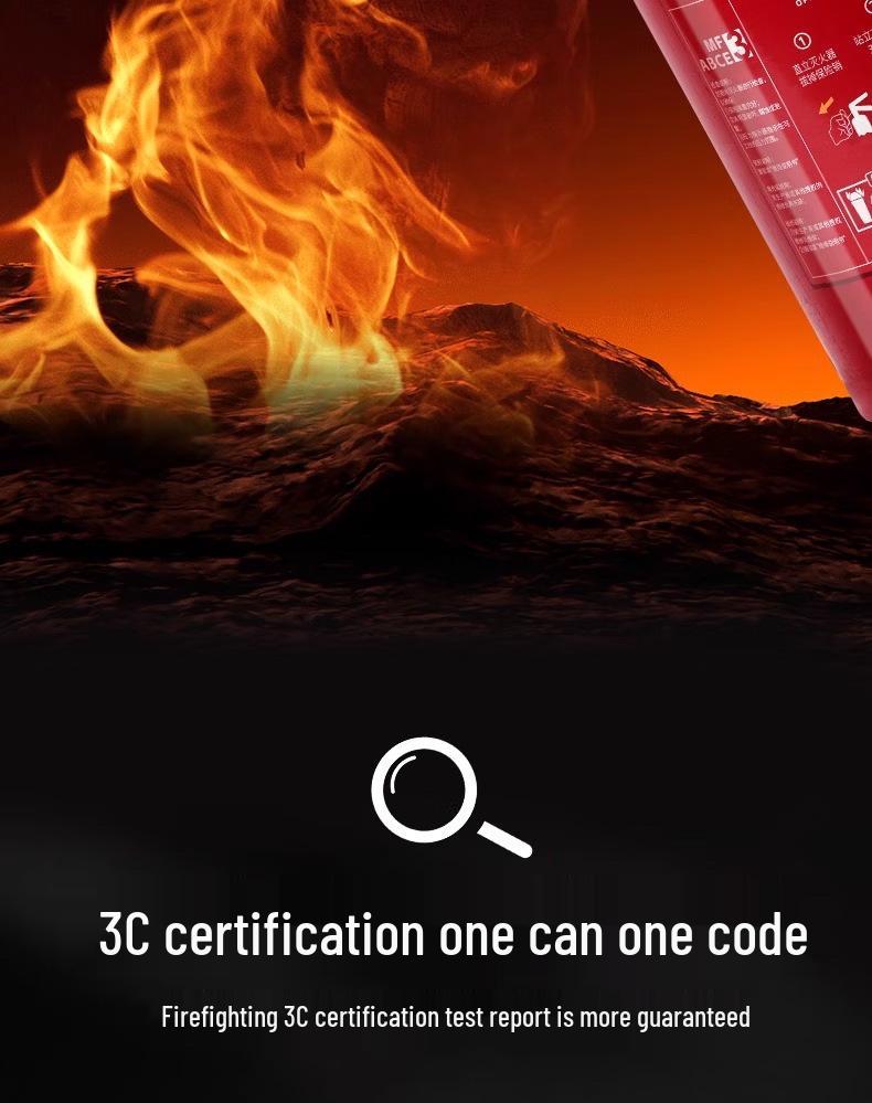 2025 Certified Fire Extinguisher: 1-5 Kg Dry Powder for Home or Commercial Use