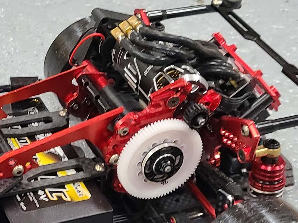 Comba 380 Motor Plate RC-ART RDX-ART (Black)