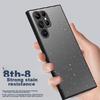 Phone Case for Samsung S24 Ultra, SAMSUNG Galaxy S24 Ultra Protective Cover, Frosted Ultra-Thin Shockproof Anti-Fingerprint Case - Graphite Black