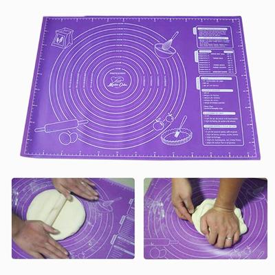 45x60 cm tapis de cuisson Extra Large feuille de tampon en Silicone tapis de cuisson pour rouler la pâte à Pizza pâte antiadhésive support de fabricant outils de cuisine