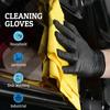 20/50/100PCS Black Nitrile Gloves Disposable Washing Gloves for Car Auto Household Cleaning Kitchen Beauty Salon Working Gloves