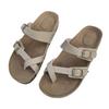 22 years old new set of toes retro large size slippers double-breasted buckle open-toed sandals