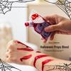 Halloween Fake Blood Plasma Bag for Prank Props - Washable Party Makeup for Kids