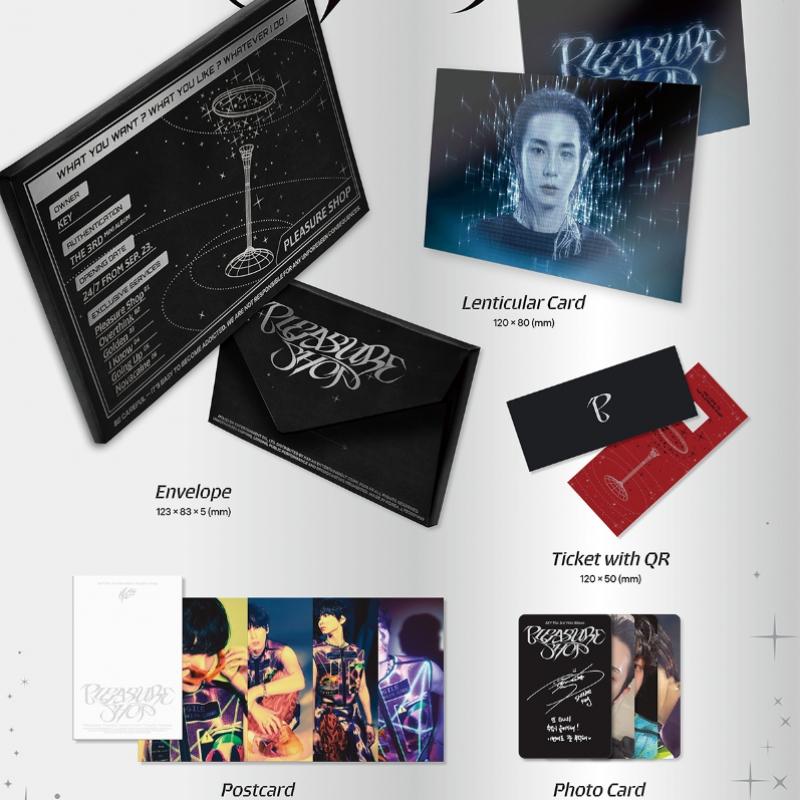 Key   Pleasure Shop   Mini Album 3rd  Invitation Ver. 