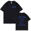 Large Cotton Men's Clothing Pizza Time All Day Meme Printed  Fun Cartoon Retro Harajuku Tee Casual Fashion Short Sleeved T-shirt