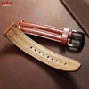 Premium Retro Oil Wax Genuine Leather Calfskin Strap 20mm 22mm 24mm Quick Release Bracelet for Seiko Men Watch Band Accessories