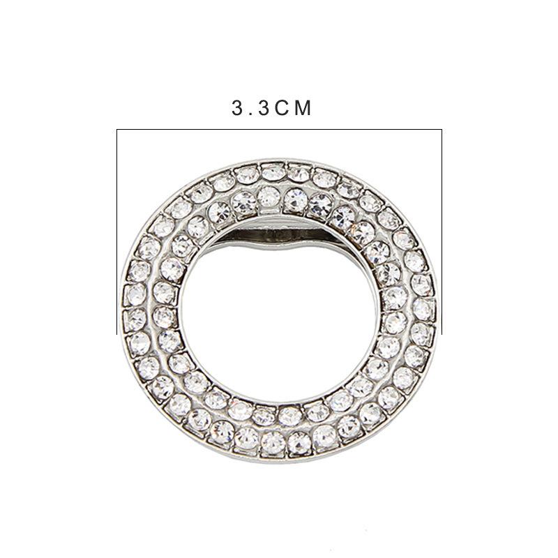 Creative Pearl Brooch Pin Dual-Purpose Silk Scarf Buckle Korean Style Simple T-Shirt Corner Knotted Buckle Corsage Pin Accessory
