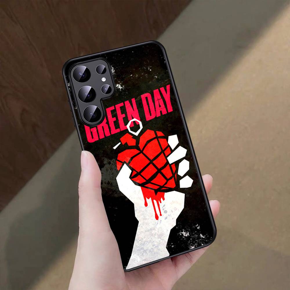 Famous G-green Day Music Rock Band Phone Case For Samsung S 9 10 20 21 22 23 30 23 24 Plus Lite Ultra FE S10lite Funda