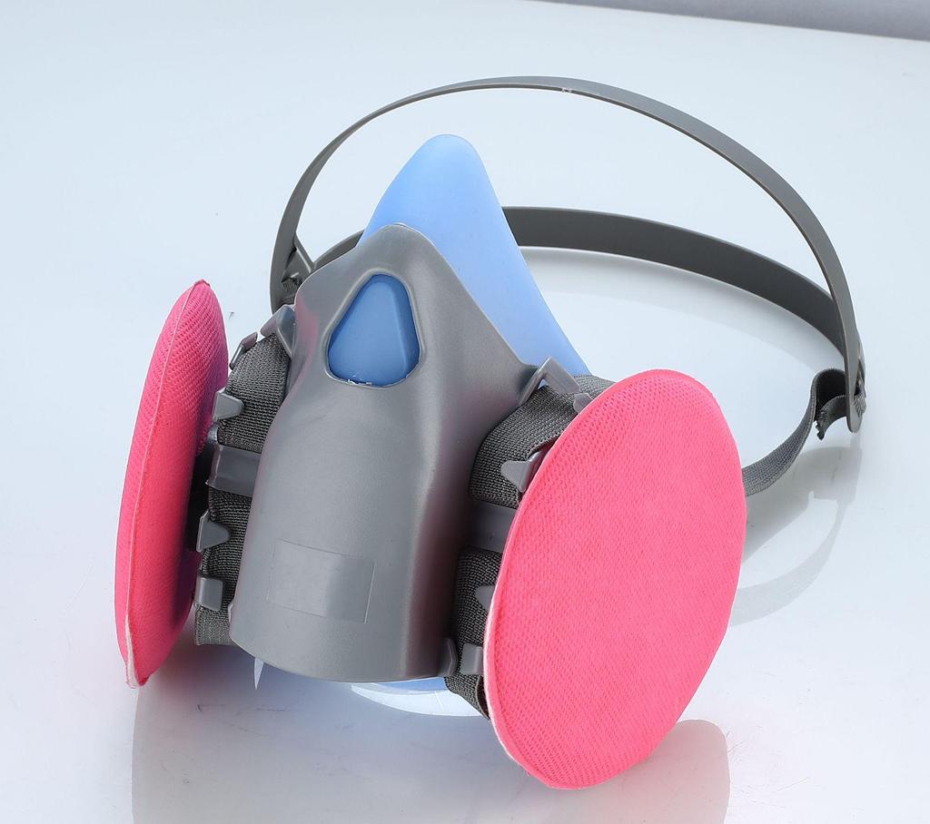 Head-mounted Double-cartridge Industrial Dust Mask