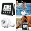 Wireless Floating Digital Thermometer Waterproof Digital Pool Thermometer with Indoor Display for Spa Plunge Pools Aquarium Pond