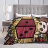 Manta Suave y Cálida The Binding Of Isaac Mantas de Felpa para Acampar Ropa de Cama Decoración Divertida para el Hogar Colcha de Franela Funda para Sofá Cama