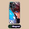 Yugioh Seto Kaiba Phone Case for iPhone 17 16 15 14 13 12 11 Air Pro Max Plus Mini Glass MagSafe Cover