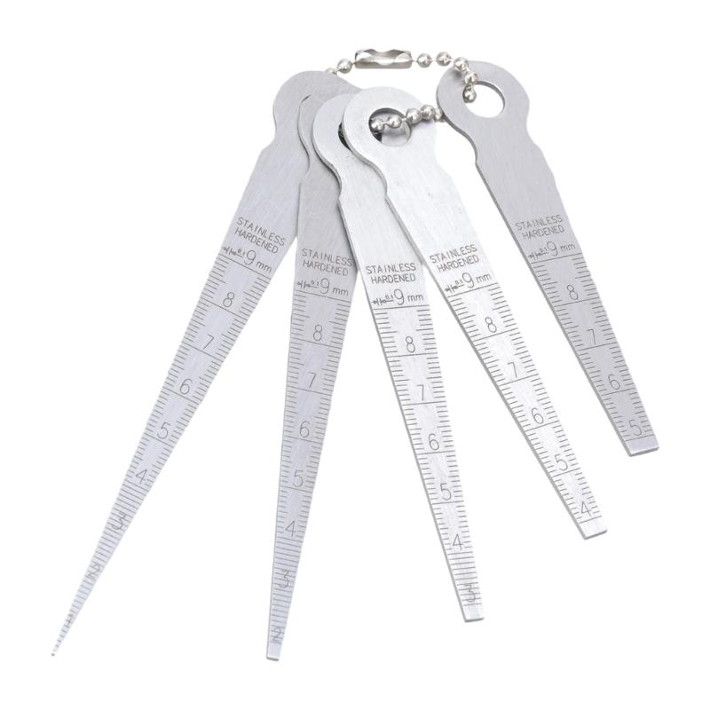 Industrial Steel Feeler Gauges Set Precisions Space Inspection Tool Measuring Tool for Welding Automotive & Furniture Repair