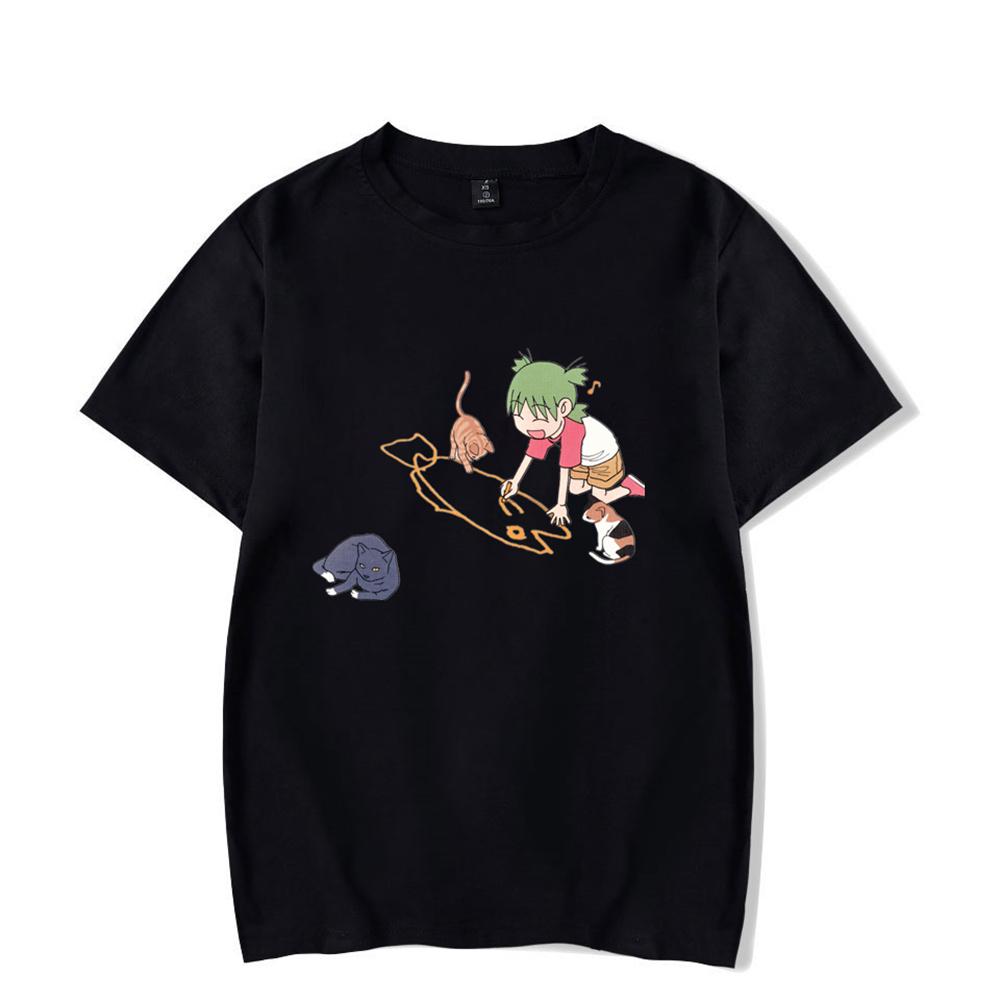 Yotsubato Unisexga Yotsuba Koiwai Summer Tshirt Cool Oneck Unisex Short Sleeve Casual Tee Y2k Tops Harajuku Clothingdrop Ship