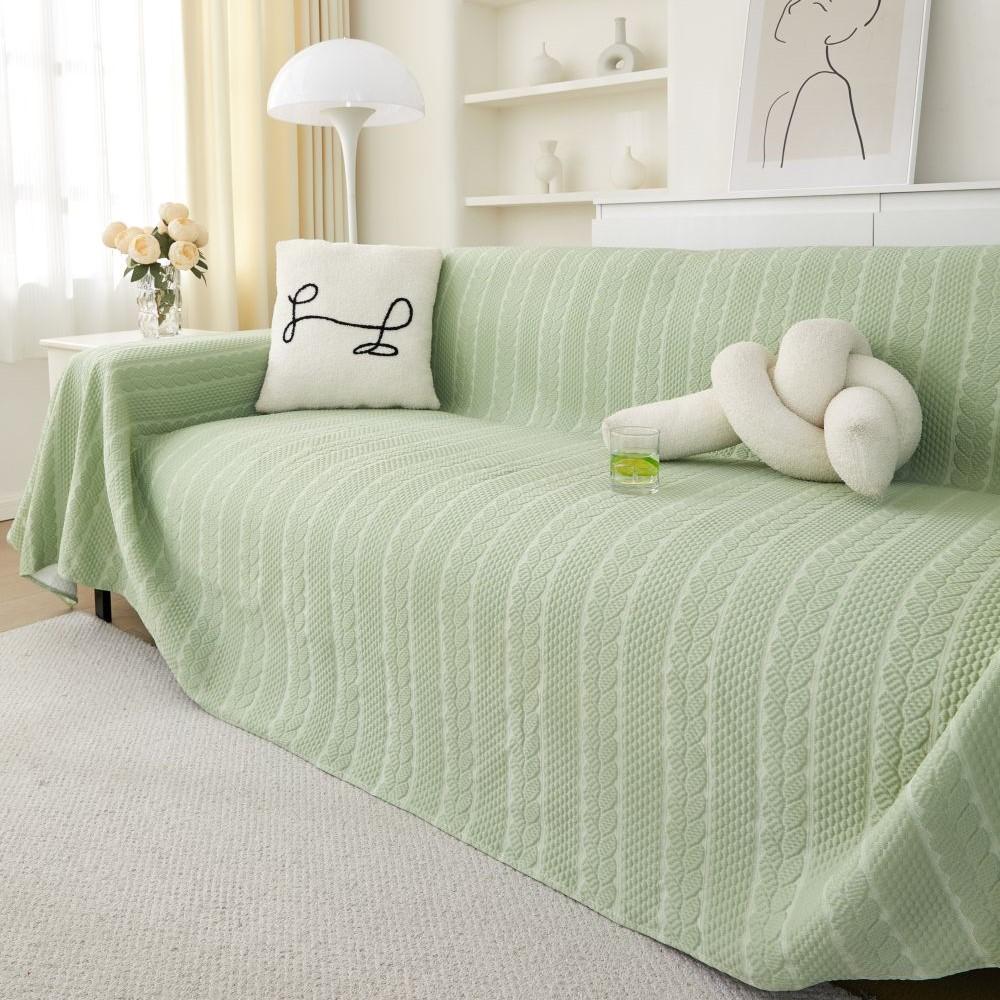 Cool Feeling Houndstooth Sofa Cover Mat Throw Blankets Living Room  Summer Camping Picnic Blanket Cover