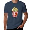 Cartoon Popcorn Bag TShirt Casual Lightweight Short Sleeve Top